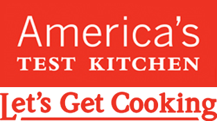 America's Test Kitchen: Let's Get Cooking title screen for Nintendo DS